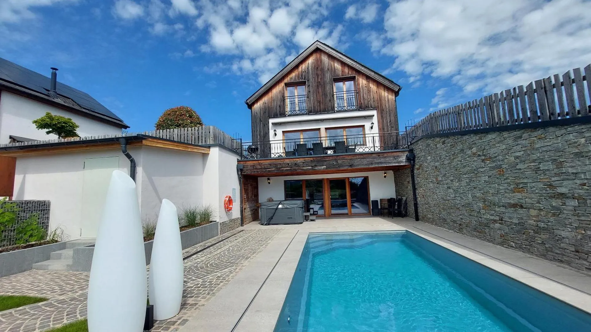 Ferienhaus Chalets Petry Spa & Relax Bettel Luxemburg